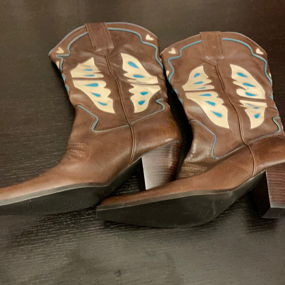Nine West western boot